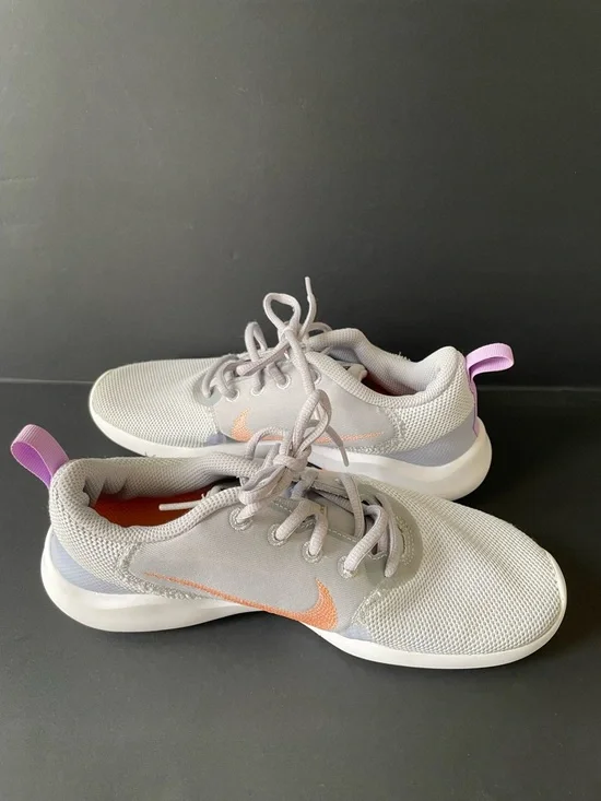 Women’s Nike Flex Experience Run Lilac Atomic Orange Sz 8 Athletic Running Shoes - Picture 6 of 9